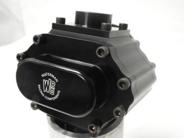 Waterman Fuel Pump, Lil Bertha, 18.5 GPM Flow .800 Gear   REV. Belt Drive Rotation,  3/8 Hex,